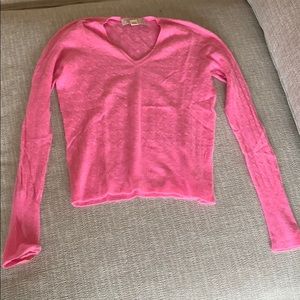Belford pink cashmere sweater